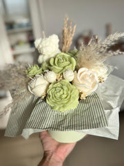 Caixa Buquê - Verde