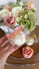 Vela flor c/ caixa de acrílico  (Compra via Whatsapp)